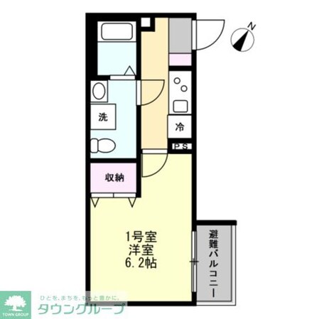 ベイルーム川崎大師公園の物件間取画像